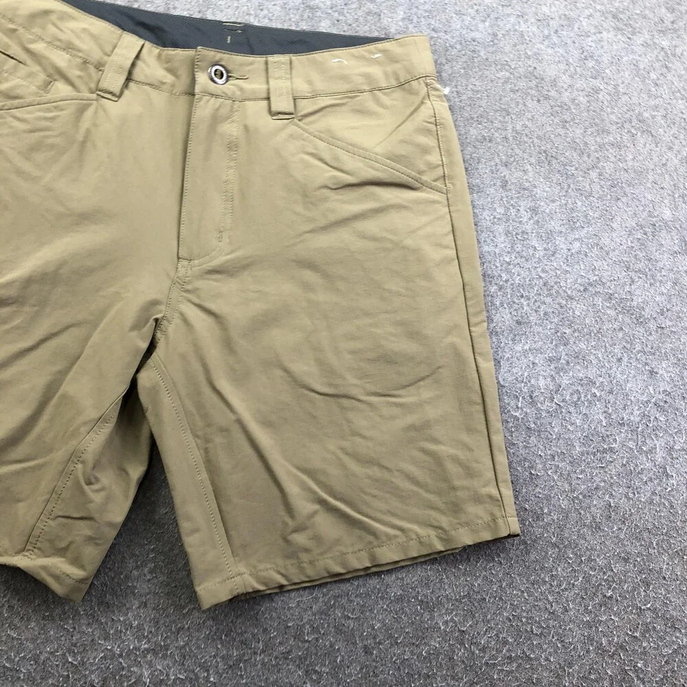 Patagonia Shorts Mens 30 Beige Microfiber 10 Inch Hiking Quick Dry Pockets - Picture 3 of 10